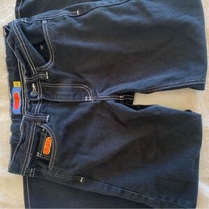 Empyre Kids Black Jeans with White Stitching